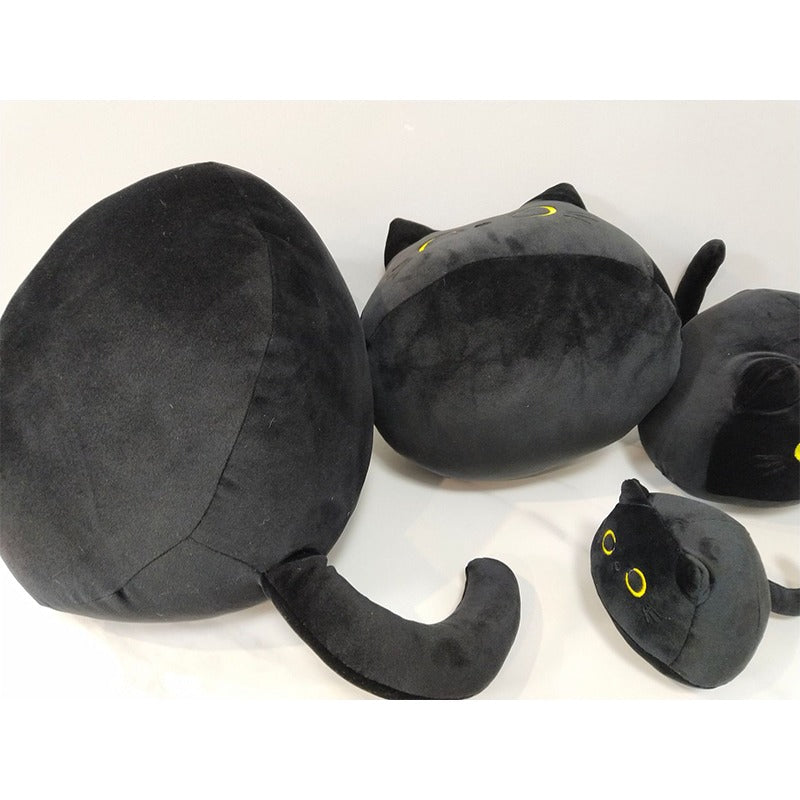 Black Cat Cushion Plush Toy