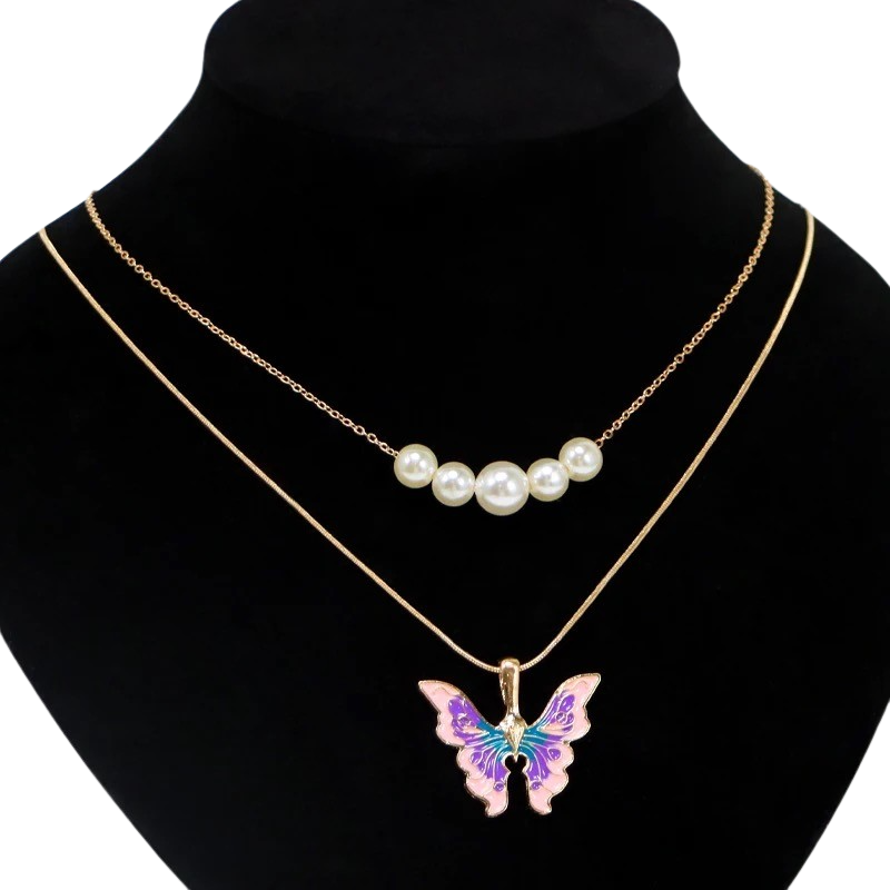 Fans of Barbie Butterfly Necklace - Signature Collection