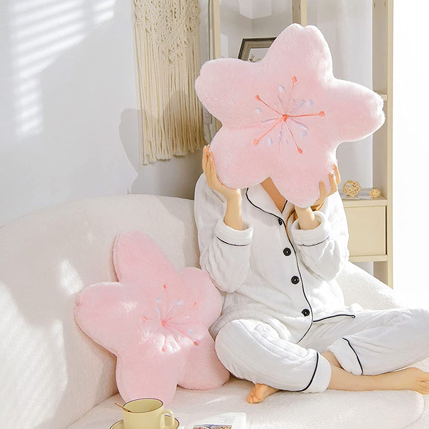 Sakura Plush Pillow