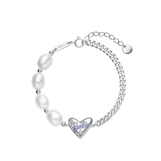 Fans of Barbie Heart Charm Bracelet
