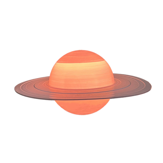 9" Rings of Saturn Lamp