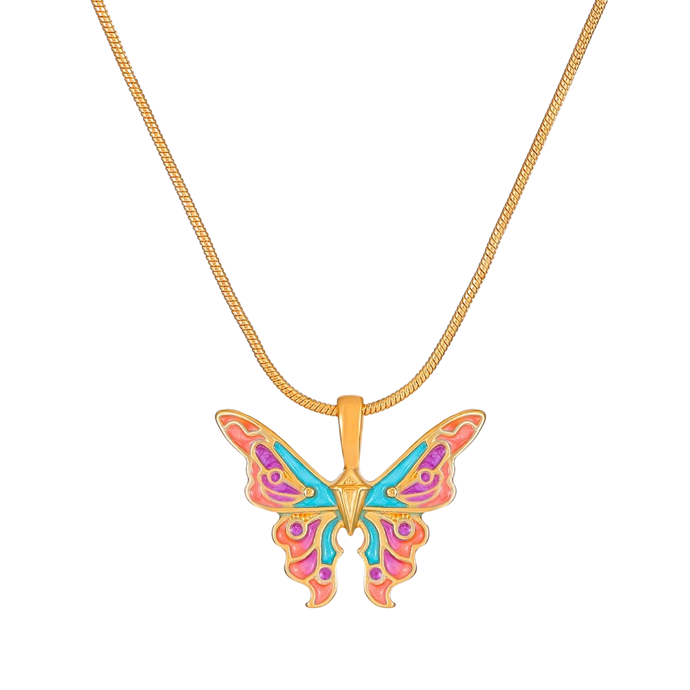 Fans of Barbie Butterfly Necklace - Customizable