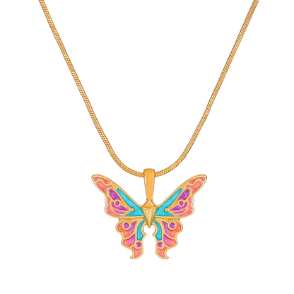 Fans of Barbie Butterfly Necklace - Customizable