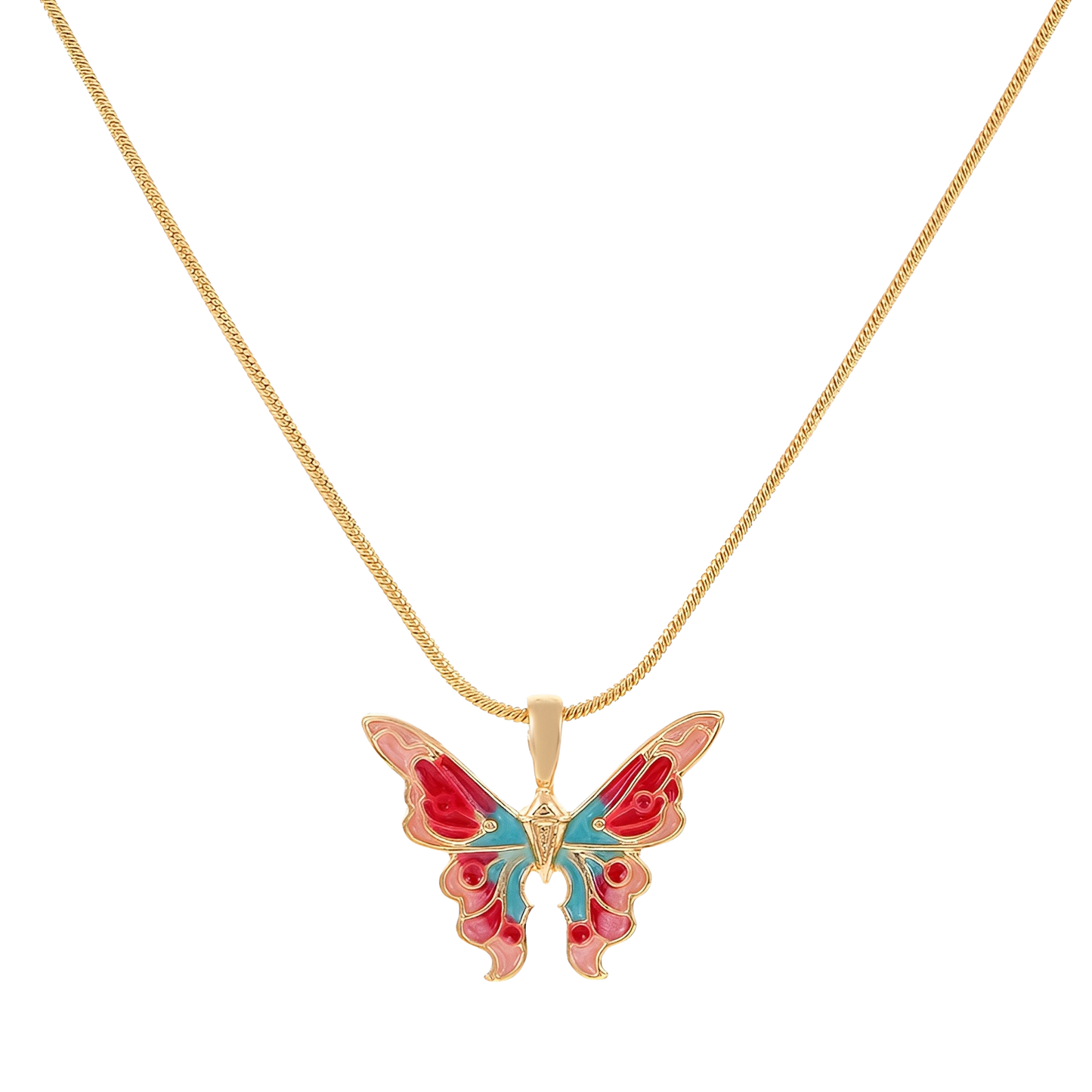 Fans of Barbie Butterfly Necklace - Customizable