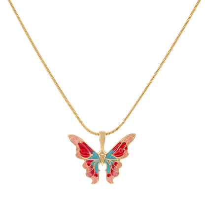 Fans of Barbie Butterfly Necklace - Customizable