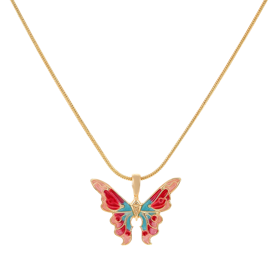 Fans of Barbie Butterfly Necklace - Customizable