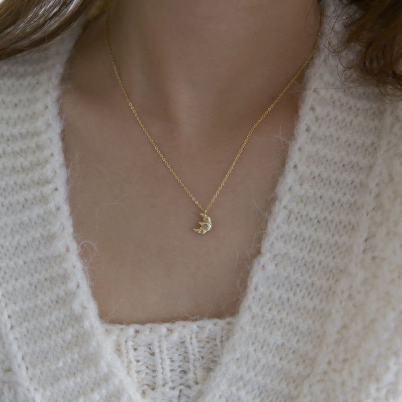 Croissant Necklace