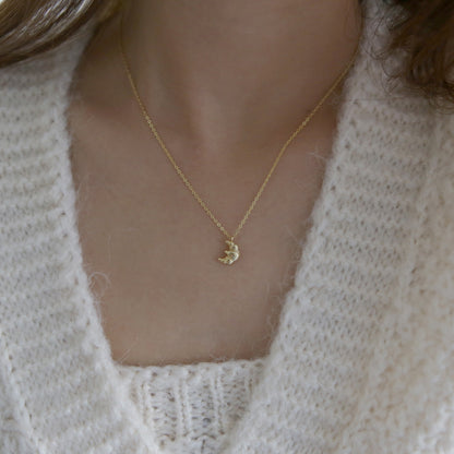 Croissant Necklace