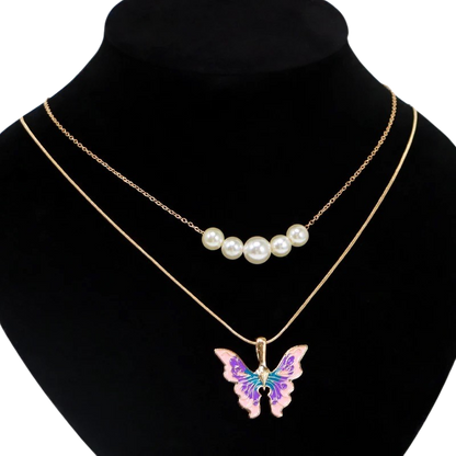Fans of Barbie Butterfly Necklace - Signature Collection