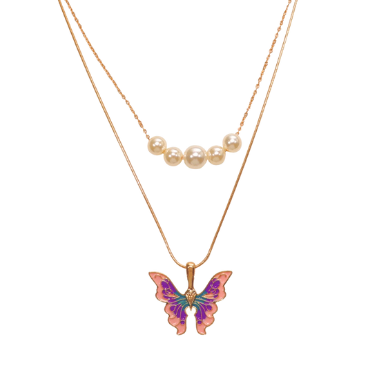 Fans of Barbie Butterfly Necklace - Signature Collection